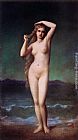 Eugene-emmanuel Amaury-duval Canvas Paintings - The Bather